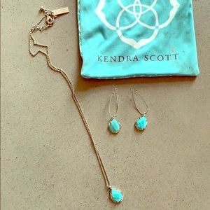 Kendra Scott Turquoise set